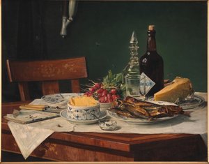 Un tavolo da pranzo