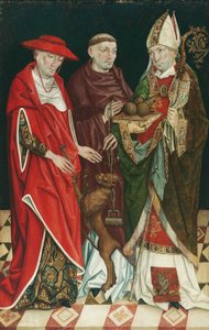 Santi Girolamo, Leonardo e Nicola da Oberösterreichischer Maler