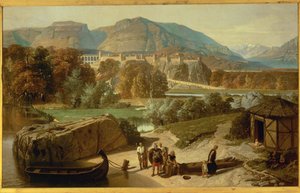 Una villa romana nelle Alpi del Delfinato, poco dopo la conquista della Gallia da Octave Penguilly l