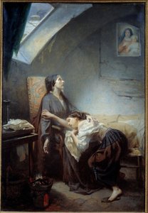 La famiglia infelice da Octave Tassaert