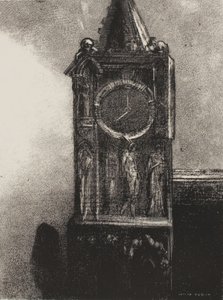 Una campana suonava nella torre, da Il giurato da Odilon Redon