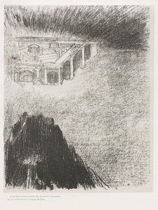 E Io, Giovanni, Vidi la Santa Città, la Nuova Gerusalemme, Scendere da Dio e dal Cielo da Odilon Redon