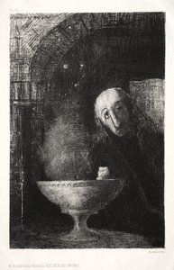 E il ricercatore era impegnato in una ricerca infinita da Odilon Redon