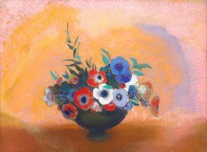 Anemoni (Les Anémones) da Odilon Redon