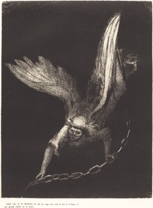 Apres cela je vis descendre du ciel un ange qui avait la clef de l