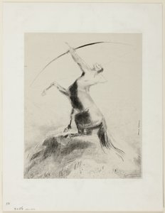 Centauro che Mira alle Nuvole da Odilon Redon