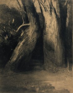 Due alberi da Odilon Redon