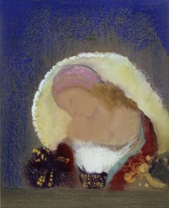 Fiore illuminato da Odilon Redon