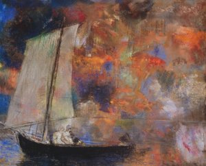 Nuvole di fiori da Odilon Redon
