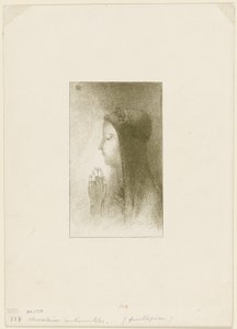 Frontespizio per Chevaleries sentimentales di Ferdinand Hérold da Odilon Redon