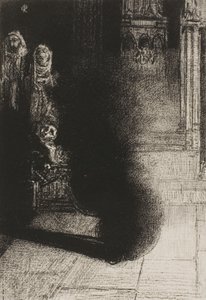 Frontespizio per Les Flambeaux noirs di Emile Verhaeren da Odilon Redon