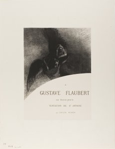 Frontespizio a Gustave Flaubert da Odilon Redon