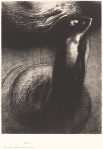 La morte: La mia ironia supera tutte le altre! da Odilon Redon