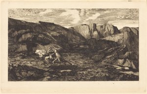 La paura (Fear) da Odilon Redon