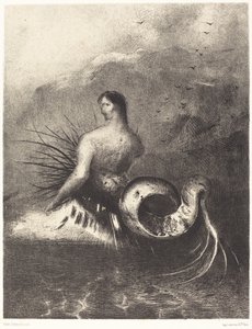 La sirena vestita di aculei, emersa dalle onde