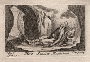 I Penitenti: Morte di Santa Maddalena da Odilon Redon