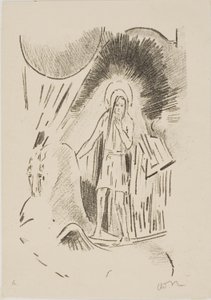 Uomo su Pegaso da Odilon Redon
