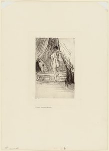 Piacere, Fantasma Elastico!, tavola 5 di 9 da Odilon Redon