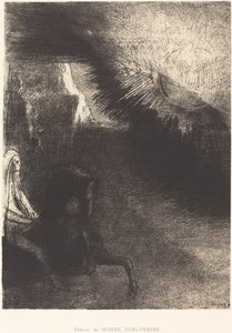 Pellegrino del mondo sublunare da Odilon Redon