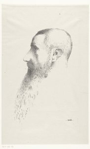 Ritratto di Roger Marx da Odilon Redon