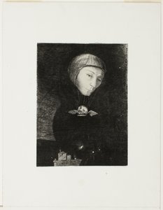Triste ascesa, tavola nove da In Sogni da Odilon Redon