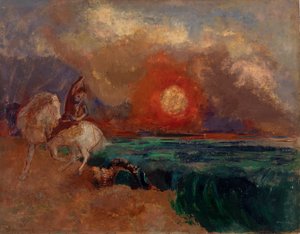 San Giorgio e il drago da Odilon Redon