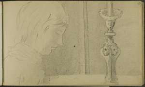 Quaderno di schizzi da Odilon Redon
