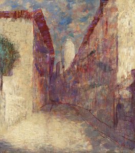 Strada a Fontarabie da Odilon Redon