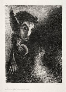 La chimera guardava tutte le cose con paura