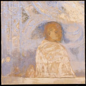 Lo Sguardo, c.1910 da Odilon Redon