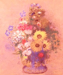 Vaso di fiori da Odilon Redon