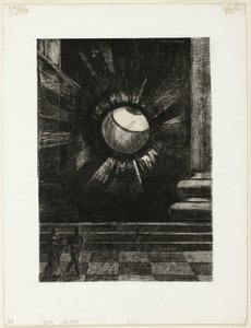 Visione, tavola otto da In Dreams da Odilon Redon