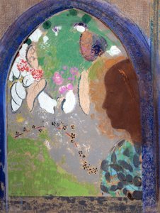 Donna alla finestra da Odilon Redon