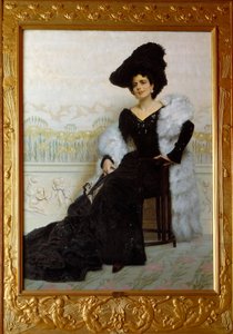 Ritratto di Madame Agliano da Odoardo Gelli