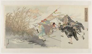 La guerra cino-giapponese: la grande vittoria a Jiuliancheng da Ogata Gekko