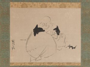 Hotei, dopo il 1704 da Ogata Korin