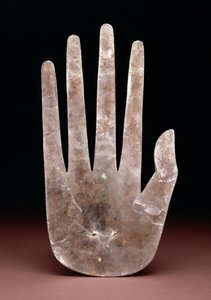 Sagoma a forma di mano (200 a.C.-400 d.C.) da Ohio Hopewell culture