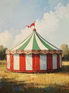 Tenda da circo classica da Ohkimiko