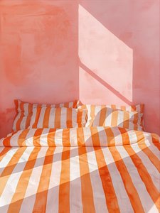 Letto a strisce colorate da Ohkimiko