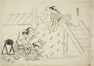 Una donna Nomori da Okumura Masanobu