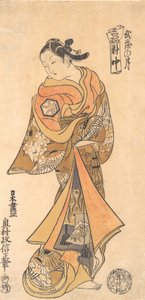 Luna nella provincia di Musashi, ca. 1740 da Okumura Masanobu