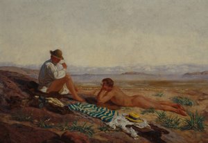 Dopo il bagno da Olaf Isaachsen