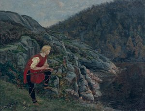 Cacciatore di anatre a Holskov