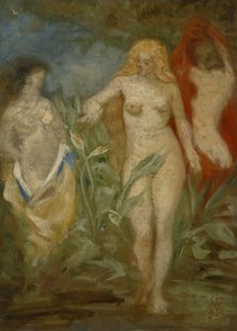 Ragazze ninfe da Olaf Isaachsen
