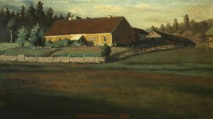 Sorenskivergården a Setesdal da Olaf Isaachsen