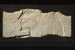 Frammento di rilievo, 5ª-6ª Dinastia, 2454-2140 a.C. (calcare)