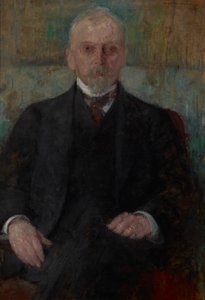 Ritratto di Henryk Sienkiewicz (1846-1916) da Olga Boznanska