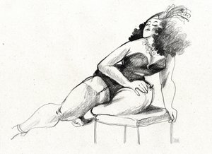 Glamour pin-up formose da Olga Skomorokhova