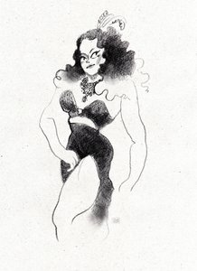 Retro Burlesque Diva