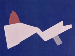 Guerra Universale: opera di collage di Olga Rosanova, gennaio 1916 da Olga Wladimirowna  Rosanowa